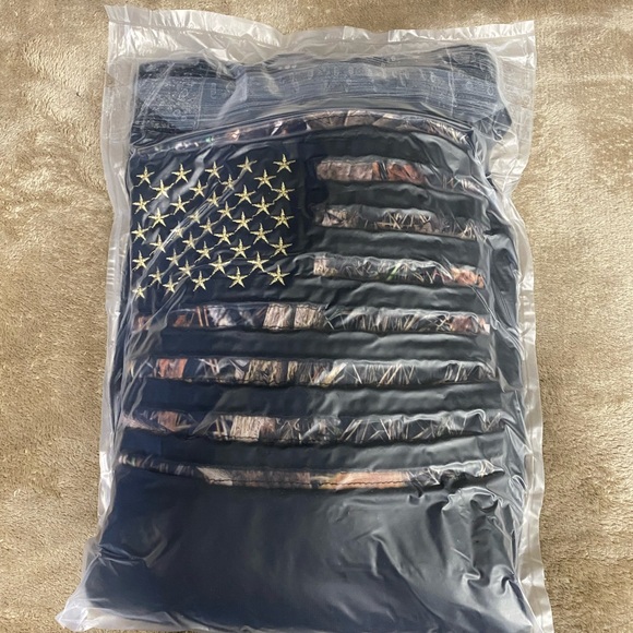 Buffalo Outdoors Men’s 2XL Hoodie Sweatshirt Pullover USA American Flag - Picture 16 of 16